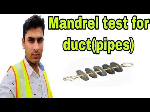 mandrel test for utilities( What is a mandrel test?) by muzammil ali