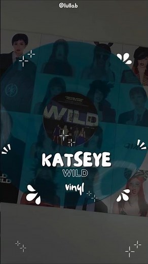 katseye wild vinyl ~ it's really pretty! my hootie frutti lullaby is now up! #kasteye #katseyewild