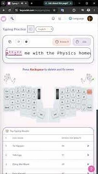 Day 91 - Typing Practice & Learning English | My Journey to Master 10-Finger Typing - LazyTyping