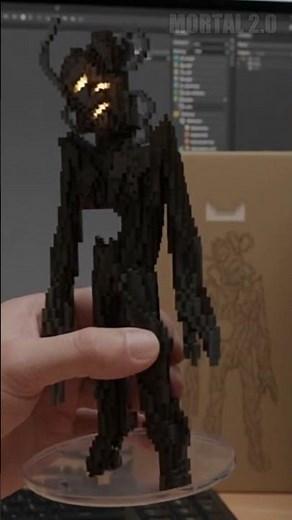 Creaking 3D Model Minecraft | Mortal 2.O | #Shorts #Ytshorts #Minecraft #Gaming