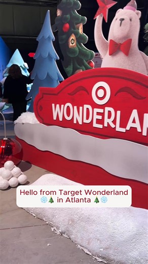 199K views · 325 reactions | Target Wonderland has arrived to Atlanta☃️ A magical experience is happening in the Fantastical Forest with some special guests ✨ Come experience the holiday cheer in this FREE event for all ages. Enjoy the fun until 7 pm today and open tomorrow from 12-7 pm at the Pullman Yards Learn more: https://tgt.biz/f406cp #TargetWonderland #TargetHoliday | Target | Facebook