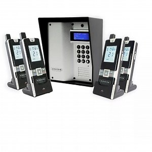 Interphone autonome 100% sans-fil longue distance (600m de portée) - UltraCOM3   4 combinés "SIMPLE À INSTALLER"