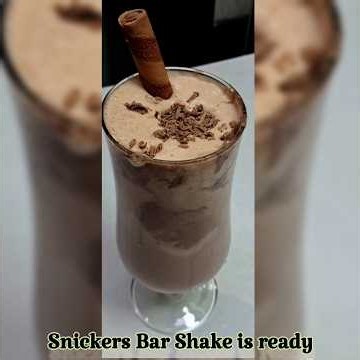 Snickers Bar Shake 🍹