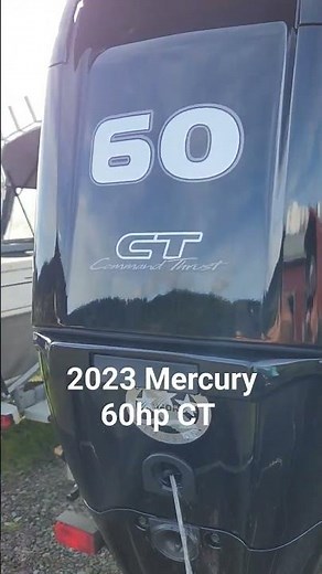 2023 Mercury 60hp CT (command thrust) ‪@OutboardMadness‬ #outboardmadness