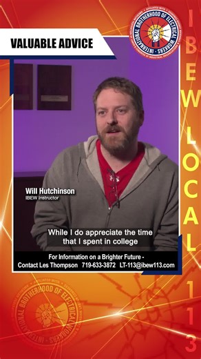 Tired of the desk? There's no replacement for hard work! What you put into the IBEW trades, you get out of it—plus a sense of craftsmanship pride and a new family. Dive in headfirst and don't look back! 🛠️ #IBEW #WorkHard #SkilledTrades | IBEW Local 113