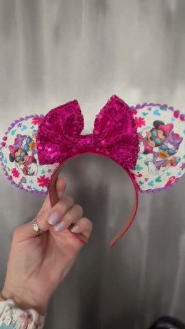 Minnie and Daisy Floral Mouse Ears - Etsy