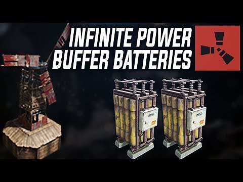 RUST | INFINITE BATTERY POWER | 4 Buffer Battery Circuits