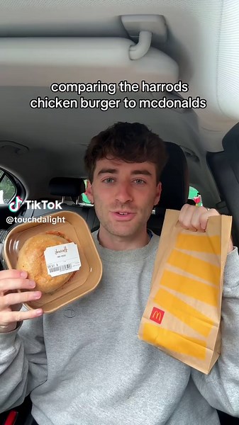 Harrods Chicken Burger vs McDonald's: A Surprising Review