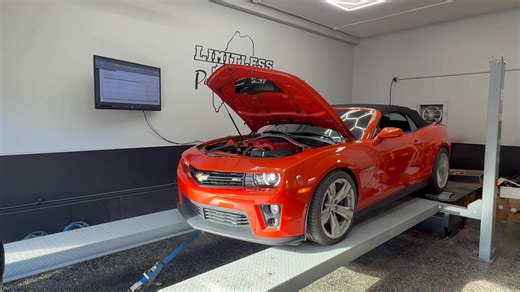 2013 ZL1 in for some baseline numbers before some upgrades Bone stock with 13k miles 460hp 465ft lbs Next up our stage 1 package Catted long tube headers, Rotofab intake and 160* thermostat and tune | Limitless Performance