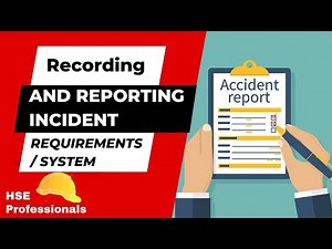 Recording and Reporting Accidents - NEBOSH IGC