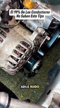 Is your engine squeaking? Eliminate the noise in seconds with this trick 🤫🚗