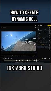 The Dynamic Roll effect you NEED to try in Insta360 studio 🎥 #insta360 #shorts