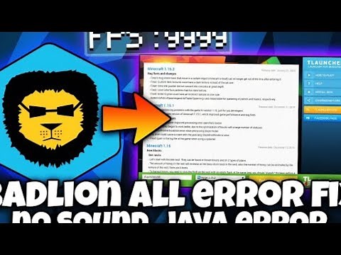 Fixing All The BadLion Client Issues....