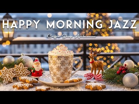 Happy Morning Jazz☕ Coffee Shop Ambiance & Elegant Jazz Cafe Music for Studying