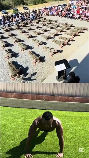 Military push up challenge