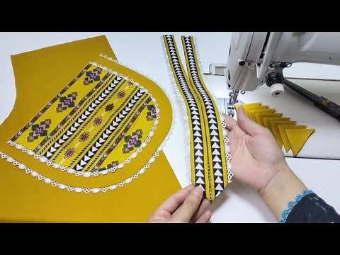 New Modern & Stylish Kurti Neck Design Cutting And Stitching | New Latest Neck Design 2025