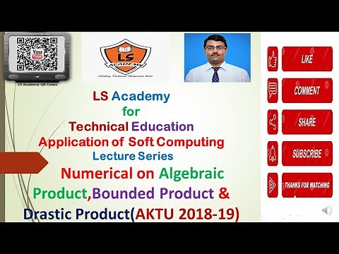 Numerical on fuzzy set algebraic product, bounded product & drastic product | fuzzy set |AKTU Paper