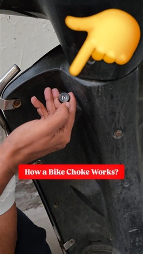 5.6K views · 672 reactions | Cold start acting weird? Just pull this lever; it isn’t magic. It changes how your bike breathes. Here’s the simple “how it works” behind the choke and the one habit that messes it up. Watch till the end and follow @automeraki for more reels like this. . . #automeraki #bikechoke #twowheelers #carburetor #coldstart #airfuelmixture [automeraki, Bike Choke, Two Wheelers, Air Fuel Mixture, How Bike Choke Works] | Auto Meraki | Facebook