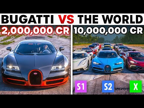 Forza Horizon 5 | Bugatti Veyron VS The World | The Most Iconic Hypercar Ever?
