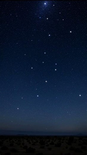 Starry Night Over Desert 🌌 | Peaceful Night Sky & Relaxing Nature |#NightSky #StarryNight #DesertSky