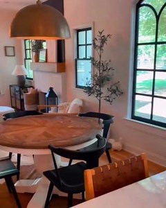 I spy with my little eye... Our sleek black Enzo Dining Chairs  Share this post with a friend that loves all things cozy   Probablythatb  https://www.polyandbark.com/products/enzo-dining-chair?_pos=2&_psq=enz&_ss=e&_v=1.0 #ModernFarmhouse #InteriorDesign #PolyAndBark #HomeDesign #DiningRoom #DiningChair | Poly & Bark | Facebook