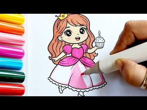 Colouring video in hindi for small kids|hindi language coloring video for kids 🖍️🎨