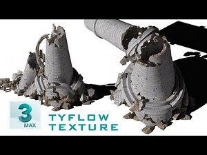 Tyflow texturing tutorial