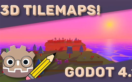Godot 4 使用 GridMap 网格地图快速创建3D关卡（GridMap终极教程）