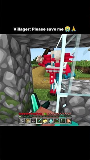 Minecraft Villager Issue 😭🙏💔 #minecraft #minecraftshorts