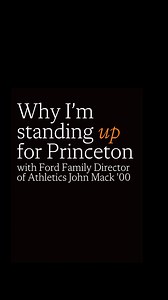 “The free exchange of ideas, fostered in a supportive environment, is central to Princeton’s mission and to its impact on the world. That’s why academic freedom matters.” Stand up for academic freedom with Ford Family Director of Athletics John Mack '00: https://bit.ly/3TiBivW | Princeton University