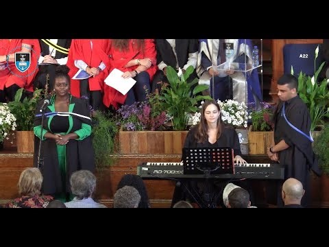 UCT's March 2024 Graduates serenaded by soprano performance