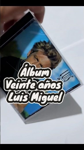 Álbum 20 años Luis Miguel 👌🏽 una joya #luismiguel #20años #elcompa #parati #musically