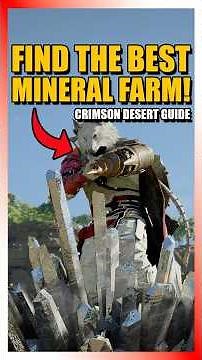 How to Unlock the BEST MINERAL FARM in Crimson Desert!!