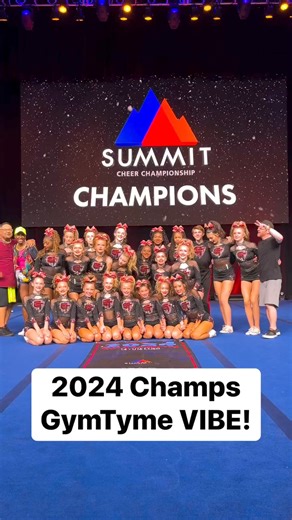 GymTyme VIBE — 2024 Level 4 U16 Coed Summit Champs #GymTyme #Illinois #Vibe #SummitChamps #ESPN #Disney #TheClimb #Season9 #MeowtHere | GymTyme Illinois