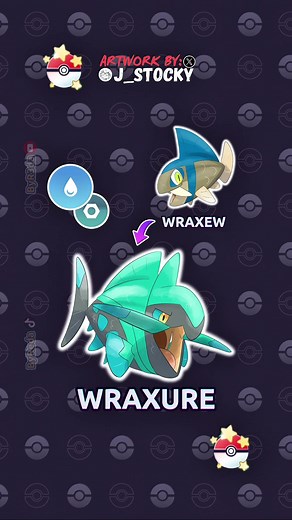 ¿Y si Axew y sus evoluciones tuviera Forma convergente? Artwork by: j_stocky #pokemon #axew #fakemon #pokemontiktok #pokemania