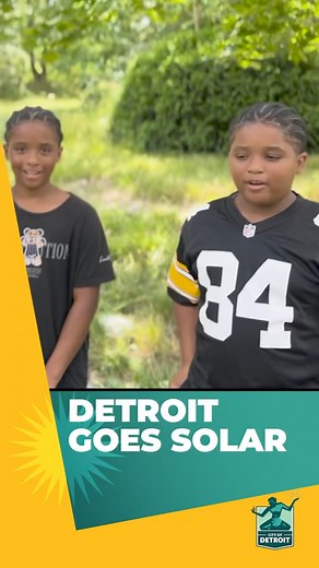 Detroit residents are thrilled about the impact of solar panels on our community, fire stations, and police stations. This step towards sustainability means safer, cleaner streets for our kids to ride their bikes and a healthier environment to call home. 🚴🏽‍♂️🏠Learn more: detroitmi.gov/detroitsolar🌞 #SolarPower #CleanAndSafe #CommunityImprovement | City of Detroit Government