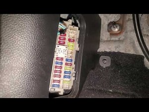 2011 G37 Power Outlet Fuse Location