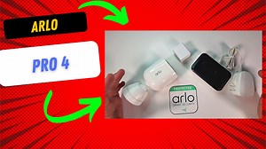 Watch 2k Wireless Security Camera Arlo Pro 4 & Charger on Amazon Live