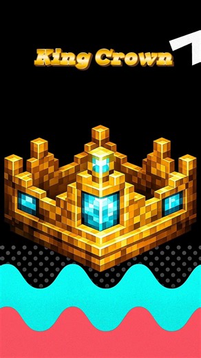 Minecraft Amazing Recipes You Didn’t Know! 🤯🔥I craft King Crown #shorts #youtubeshorts