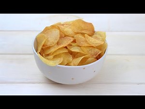 Patatas chips caseras MUY FÁCILES