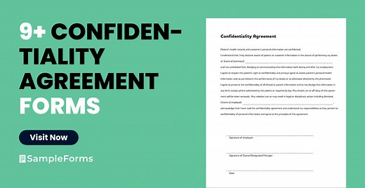 FREE 9  Confidentiality Agreement Forms in PDF | MS Word