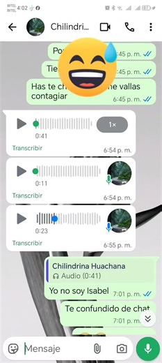 La Confusión de Chilindrina en el Chat con Isabel
