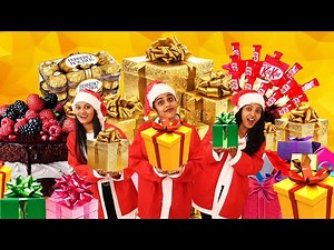 MYSTERY GIFT BOX CHALLENGE 🤩 കൈ നിറയെ SURPRISE ഗിഫ്റ്റ്കള്‍ | CHRISTMAS SPECIAL |PULLOTHI