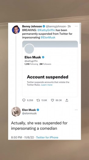 Twitter Account Suspension Explained with Elon Musk's Reply