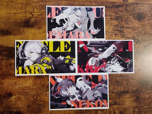 Zenless Zone Zero Portraits Mindscape Stickers - Etsy