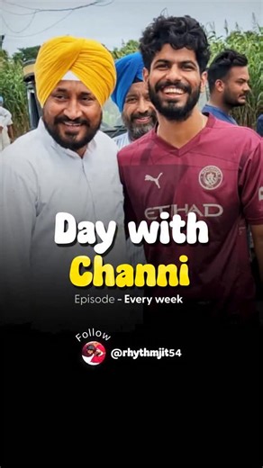 Rhythmjit Singh on Instagram: "Day with Channi Ep.1 | Voiceover by Vote Chor"