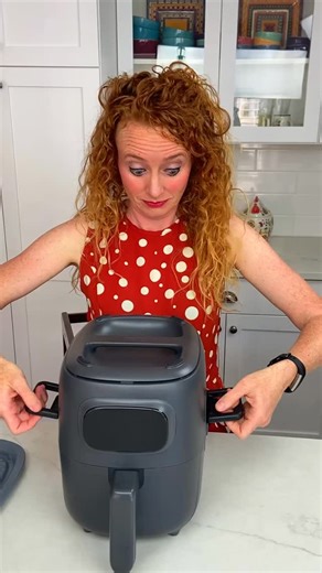 Garden Burgers. I love a garden bean burger and these are so flavorful my six year old ate 2! The Flip and Fry Air Fryer makes them to perfection with those fantastic grill marks, but no risk of falling apart. 🍔🍔 Love, Ms. Dash 😘😘😘 Ingredients: 15 oz black beans 3 garlic cloves, minced 1 chipotle pepper 1 tablespoon soy sauce or tamari 1 tablespoon honey 1/2 teaspoon oregano 1 tablespoon apple cider vinegar 1 egg 1/2 cup panko bread crumbs olive oil for cooking Directions: * Mash beans, spi