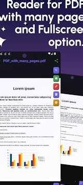 PDFtrunk Book Reader for large PDFs and PDF books for Android users