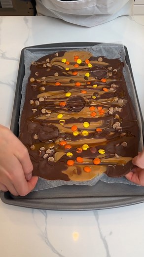 Peanut Butter Bark is so Yummy and Easy! | My Best Friend, My Mom, and Me