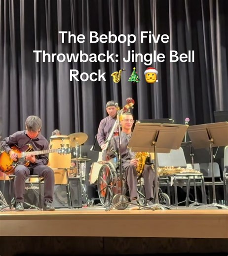 Jingle Bell Rock Saxophone Solo by The Bebop Five